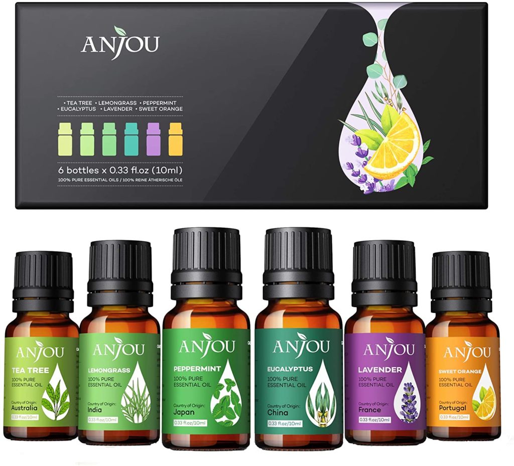 juego de aceites esenciales aromaterapia - Anjou
